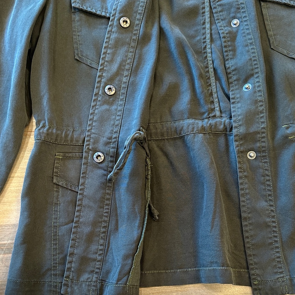Dear John Women’s Olive Green Military Field Style Jacket - Picture 6 of 8